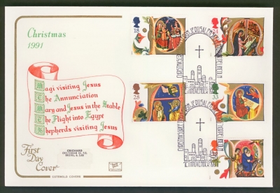 1991 Christmas on Cotswold cover Lincoln FDI