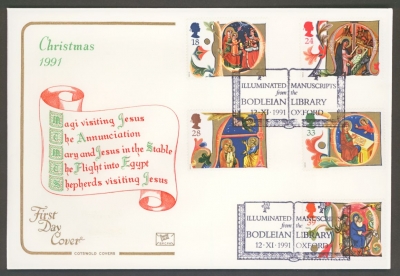 1991 Christmas on Cotswold cover Oxford FDI