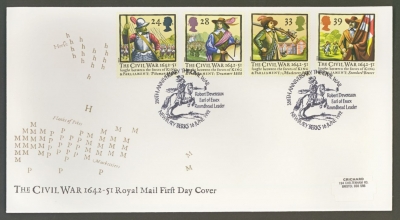 1992 Civil War on Post Office cover Newbury FDI