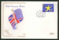1992 European Market on Cotswold cover with Downing Street FDI