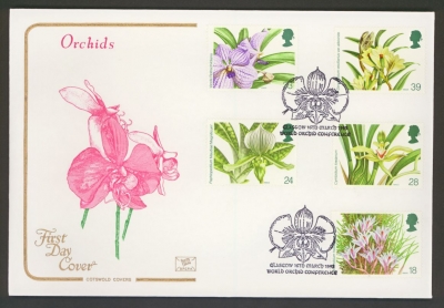 1993 Orchids on Cotswold cover Orchid Conf Glasgow FDI