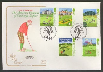 1994 Golf on Cotswold cover with Muirfield FDI