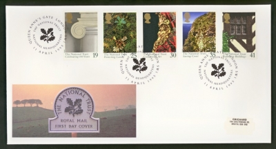 1995 National Trust on Post Office cover Queen Annes Gate FDI