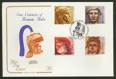 1993 Roman Britain on Cotswold cover with Chester FDI