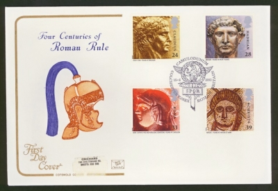 1993 Roman Britain on Cotswold cover with Colchester FDI