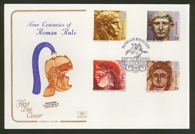 1993 Roman Britain on Cotswold cover with St Albans FDI