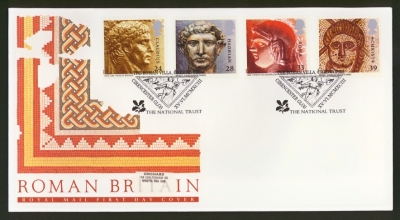 1993 Roman Britain on Post Office cover with Cirencester FDI