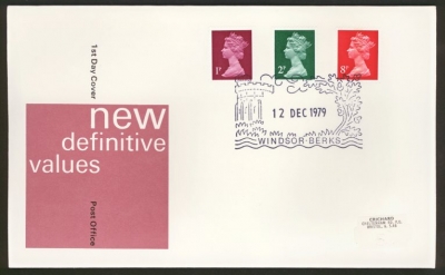 1979 12th Dec 1p + 2p PCP 8p Enschede printing on Post Office cover Windsor FDI