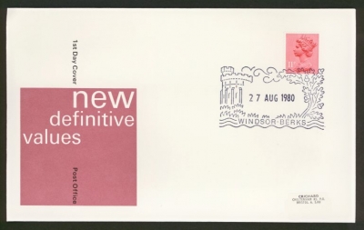 1980 27th Aug 11p PCP on Post Office cover Windsor FDI