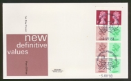 1983 5th April 50p Booklet pane on Post Office cover Windsor FDI