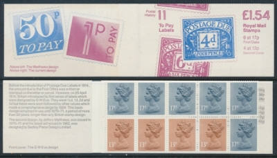 FQ1a £1.54  Postage dues LM