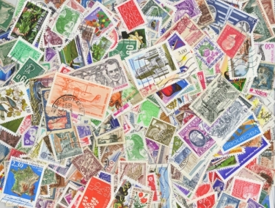 France 500 different Stamps