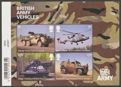 2021 British Army Vehicles M/S Barcoded