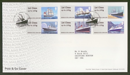 2018 Mail by Sea Post & Go