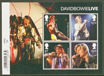 2017 David Bowie M/S Barcode