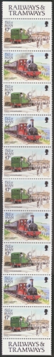 1989 Railways 10v SG 371a