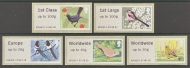 2011 Birds 2 SG FS11-13, 14+15  Set of 5 values