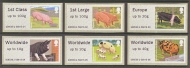 2012 Pigs FS33-35 + 36-38 Set of 6 values