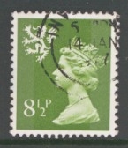 SG S27 8½p Green Fine Used