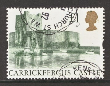 1992 £1 Castle SG 1611