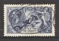 1934 10/- Indigo SG 452