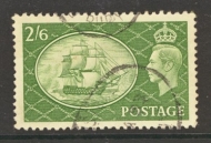 1951 2/6 Green  SG 509