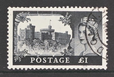 1958 £1 1st De La Rue SG 539a