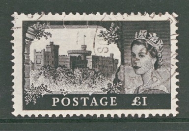 1963 £1 Bradbury SG 598a