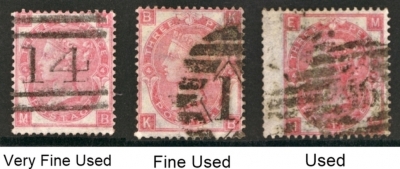 1865 3d Rose SG 92 Plate 4 -  A  Difficult Stamp Cat £250