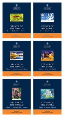 2024 Stamps Of The World Stanley Gibbons - Set Of 6 Catalogues In Stock SAVE £55