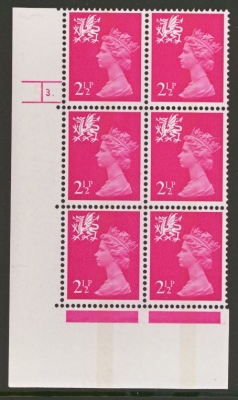 W13 2½p Red