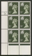 W16 3½p Olive 2 Bands