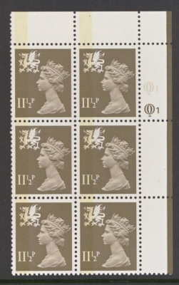 W35 11½p Brown