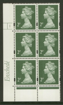 SG Y1668 2p Green 2 Bands Cyl Block