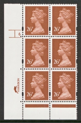 SG Y1691 26p Red Brown 2 Bands