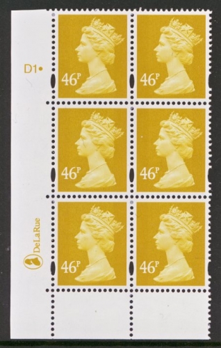 SG Y1722 46p Yellow 2 Bands