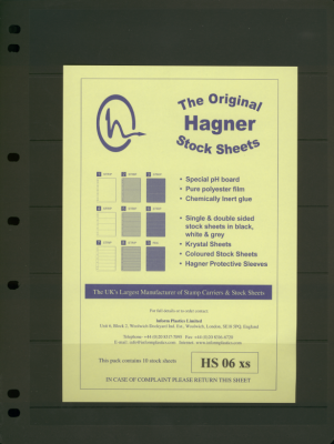 Hagner 6 Strip single sided pack 