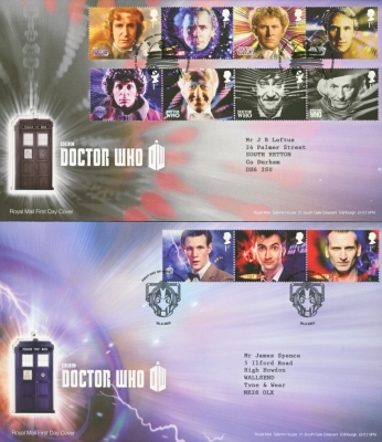 2013 Dr Who Stamps