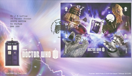 2013 Dr Who M/S