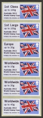 2013 Australia Flags