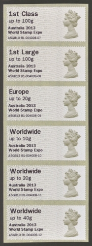 2013 Australia World Stamp Expo