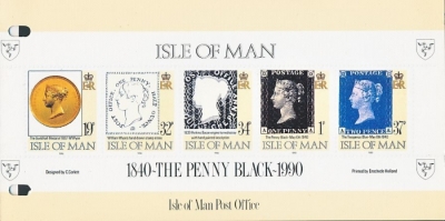 1990 Penny Black M/S