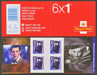 PM36 6 x 1st Class Dr Who