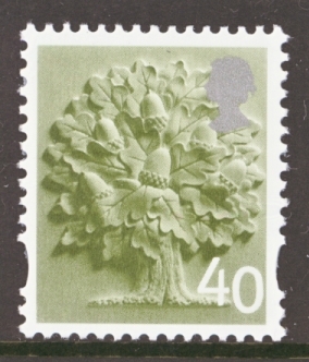 EN9 40p Oak Tree