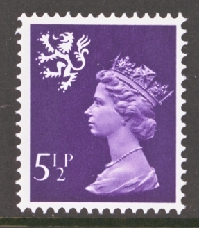 SG  S21 5½p 2 Bands