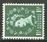 SG 517a 1½d Green