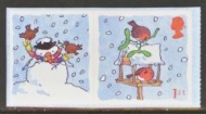 LS14 2003 Winter Robins stamp