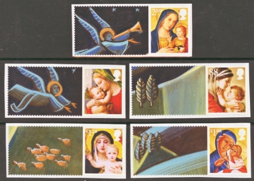 LS88 2013 Christmas 5 stamps