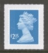 U2956 £2.15 Greenish Blue